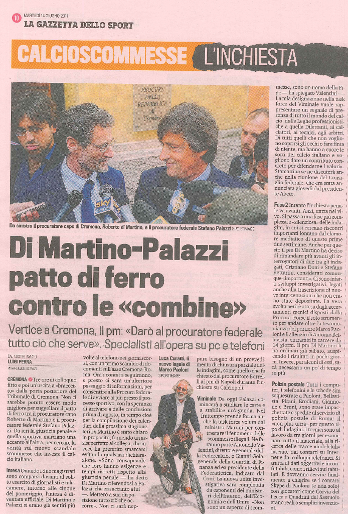 articolo gazzetta