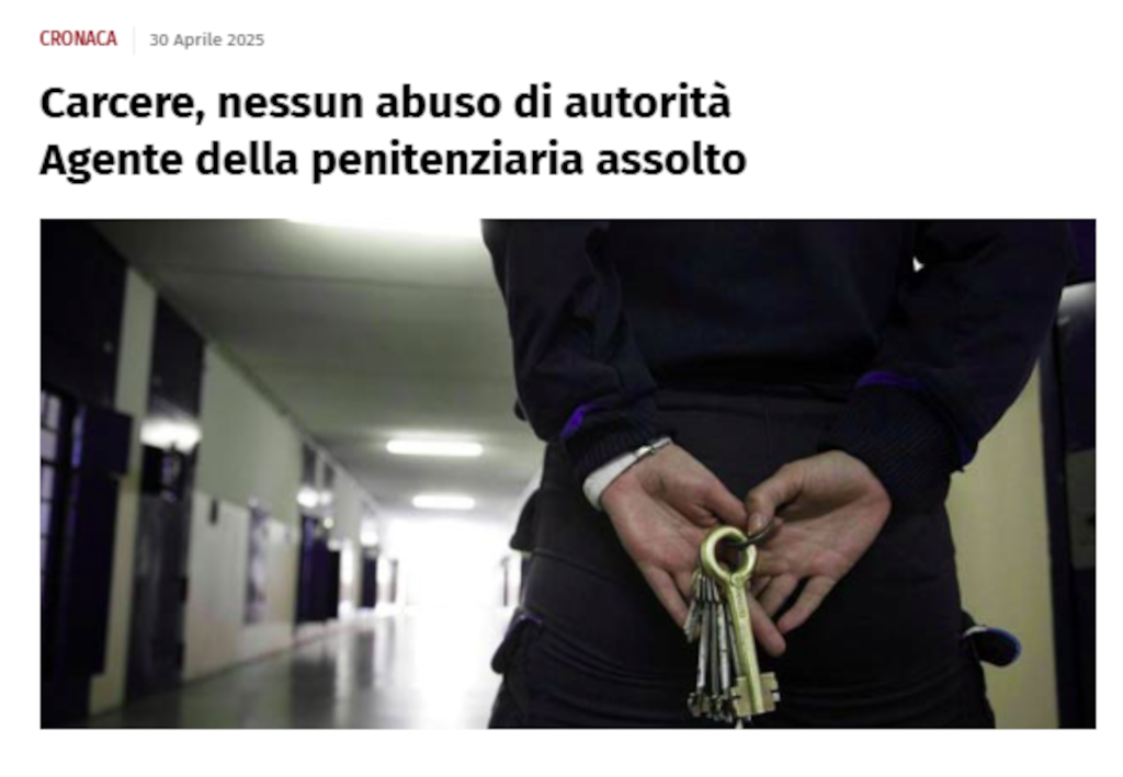Articolo 2025-05-02 carcere
